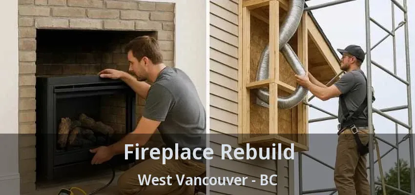 Fireplace Rebuild West Vancouver - BC