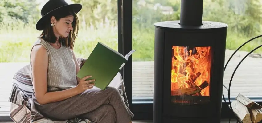 Hearthstone Stoves Fireplace in West Vancouver